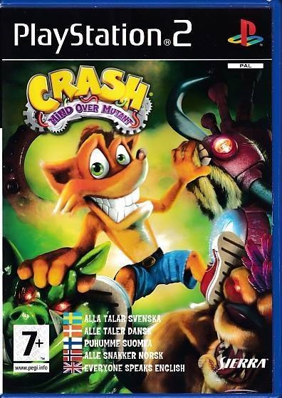 Crash Mind Over Mutant - PS2 (B Grade) (Genbrug)